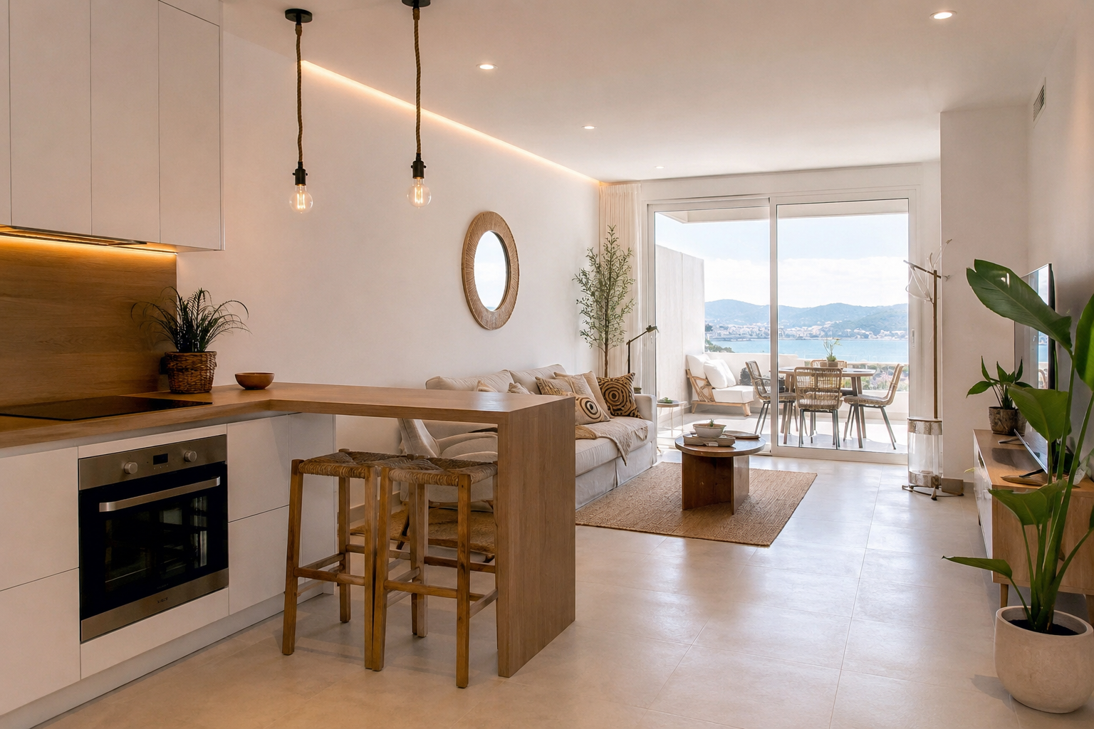 Especialistas en reformas de apartamentos en Ibiza. Reformas integrales, cocinas, baños, terrazas y viviendas vacacionales. Más de 25 años de experiencia. Presupuesto gratuito y sin compromiso.